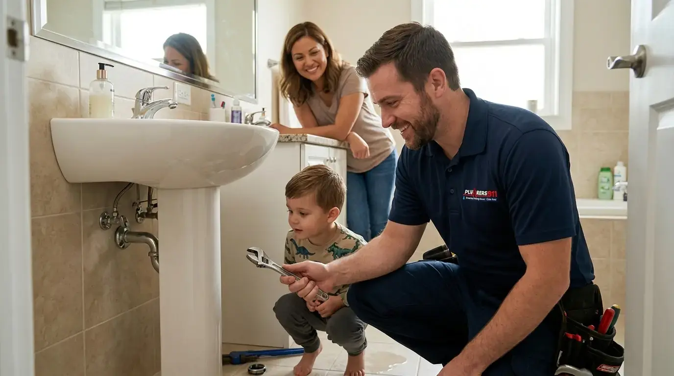 Licensed plumber at work in Berwyn, IL